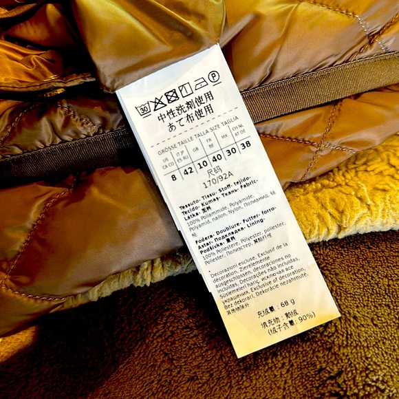 Max Mara “The Cube” long hooded puffer vest-Brand new - Picture 4 of 9